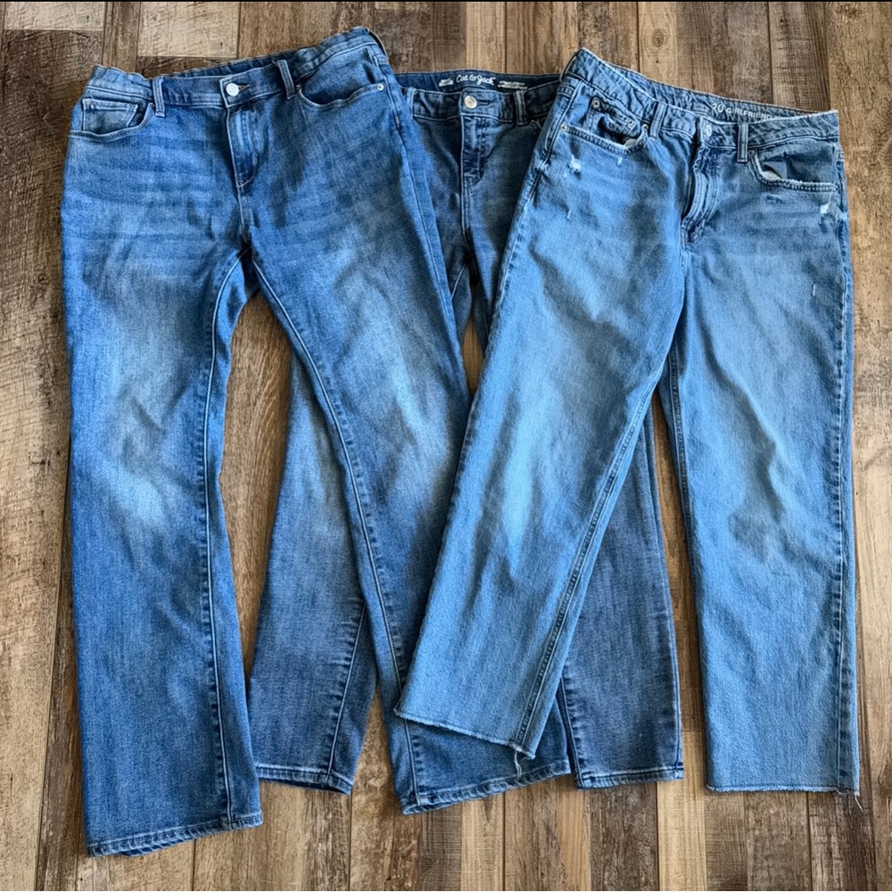 Gap, Old Navy, Cat+Jack Big Girls Jeans Bundle (Size 18 + 20)
